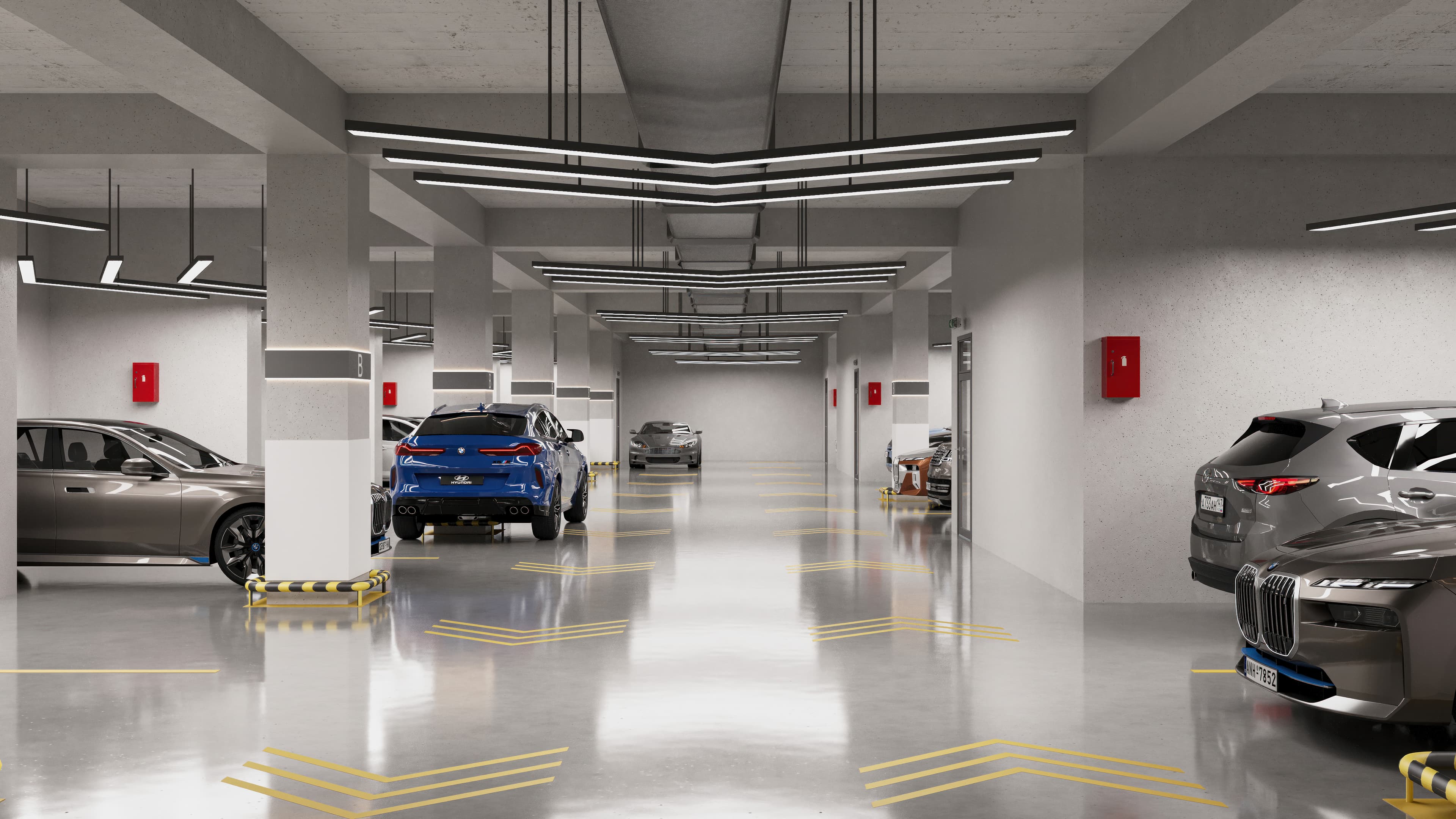 Паркинг подземный